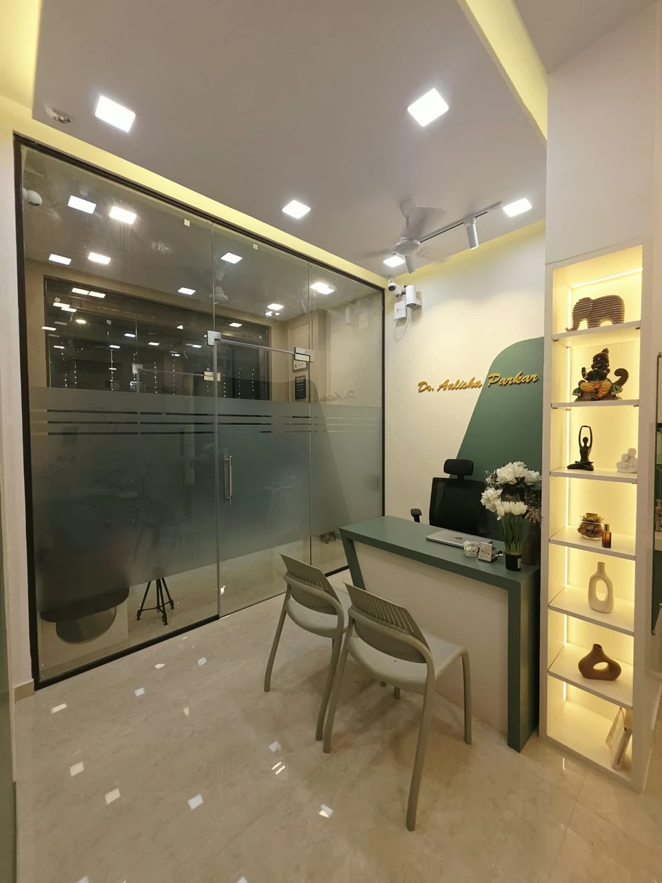 Private Dental Consultation Suite with Ambient Architectural Lighting